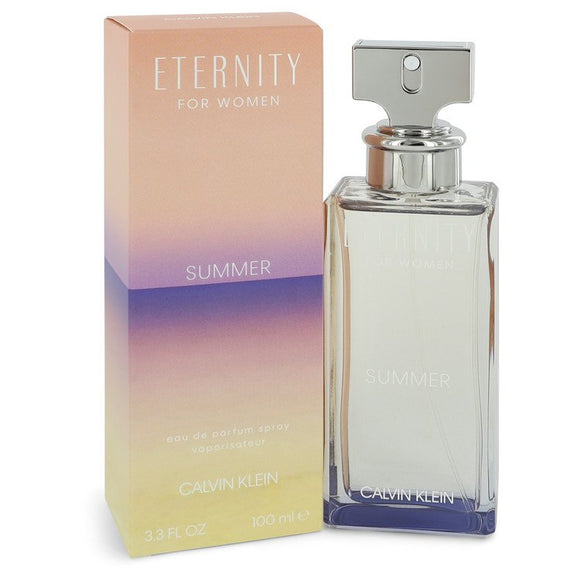 Eternity Summer Eau De Parfum Spray (2019) By Calvin Klein for Women 3.3 oz