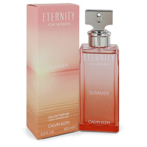 Eternity Summer Eau De Parfum Spray (2020) By Calvin Klein for Women 3.4 oz