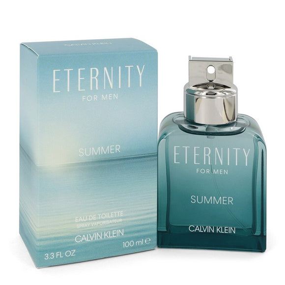 Eternity Summer Eau De Toilette Spray (2020) By Calvin Klein for Men 3.4 oz