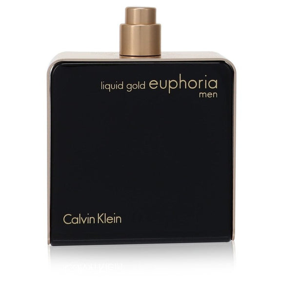 Euphoria Liquid Gold Eau De Parfum Spray (Tester) By Calvin Klein for Men 3.4 oz