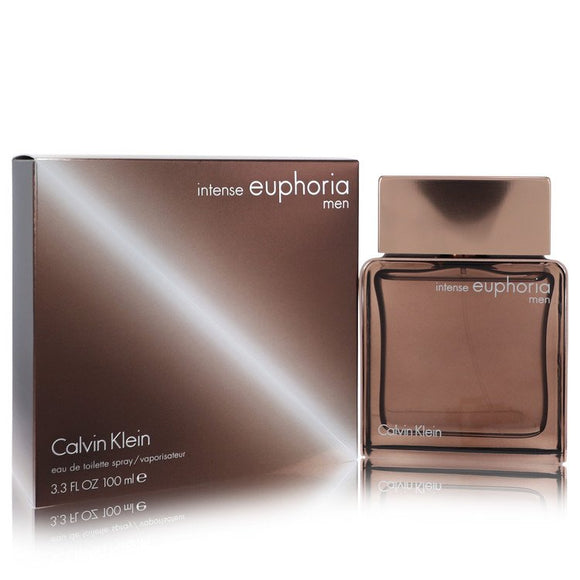 Euphoria Intense Eau De Toilette Spray By Calvin Klein for Men 3.4 oz