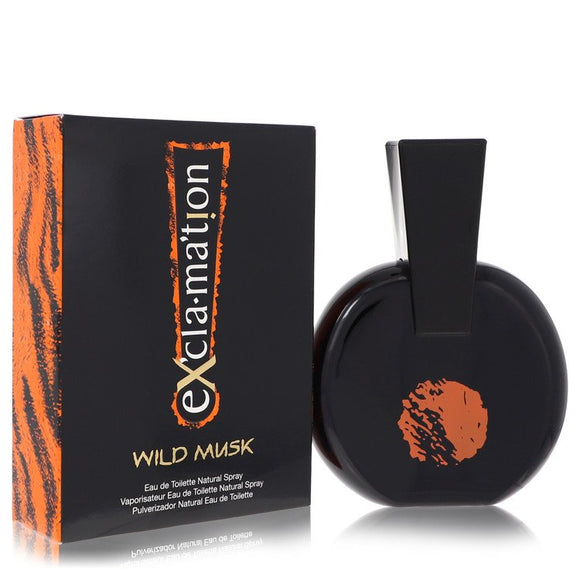 Exclamation Wild Musk Eau De Toilette Spray By Coty for Women 3.4 oz