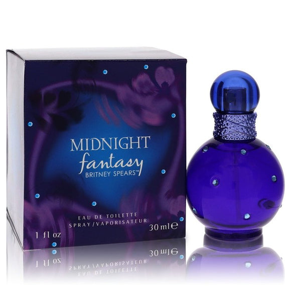 Fantasy Midnight Eau De Toilette Spray By Britney Spears for Women 1 oz