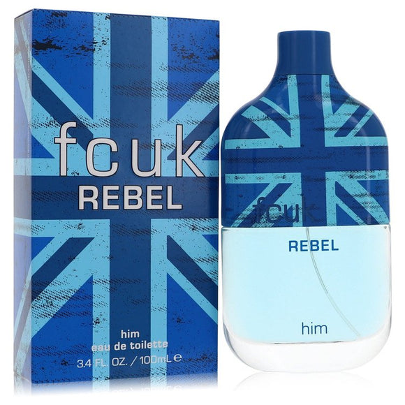 Fcuk Rebel Eau De Toilette Spray By French Connection for Men 3.4 oz