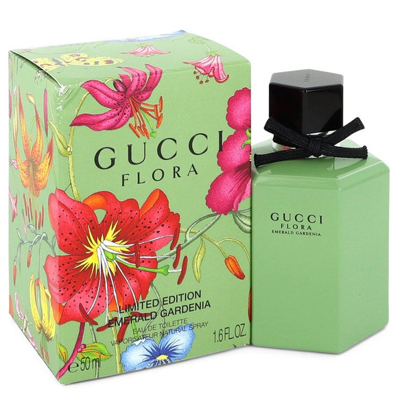 Flora Emerald Gardenia Eau De Toilette Spray (Limited Edition Packaging) By Gucci for Women 1.6 oz
