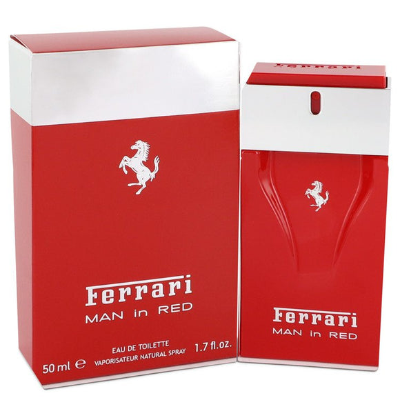 Ferrari Man In Red Eau De Toilette Spray By Ferrari for Men 1.7 oz