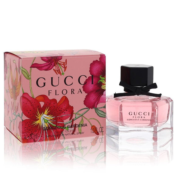 Flora Gorgeous Gardenia Eau De Toilette Spray By Gucci for Women 1 oz