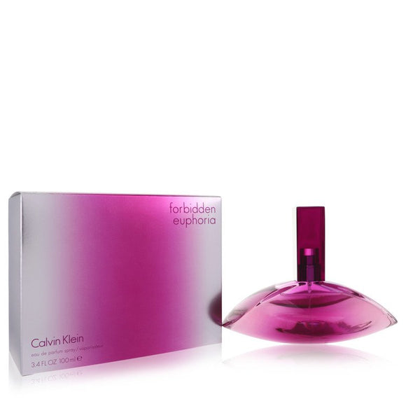 Forbidden Euphoria Eau De Parfum Spray By Calvin Klein for Women 3.4 oz