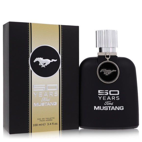 50 Years Ford Mustang Eau De Toilette Spray By Ford for Men 3.4 oz