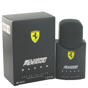 Ferrari Scuderia Black Cologne By Ferrari Eau DeToilette Spray for Men 1.3 oz