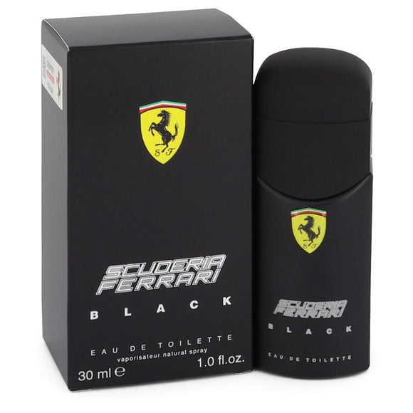 Ferrari Scuderia Black Eau De Toilette Spray By Ferrari for Men 1 oz