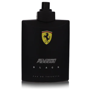 Ferrari Scuderia Black Eau De Toilette Spray (Tester) By Ferrari for Men 4.2 oz