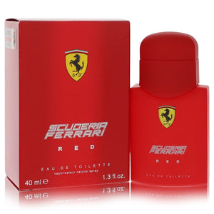 Ferrari Scuderia Red Eau De Toilette Spray By Ferrari for Men 1.3 oz