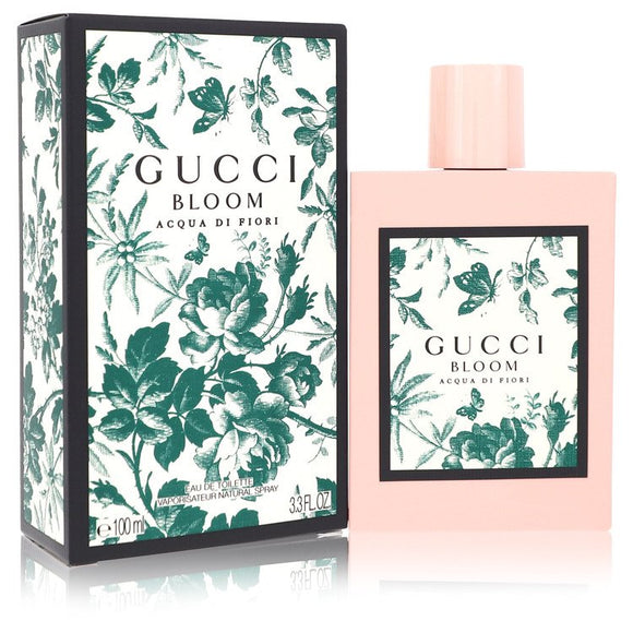 Gucci Bloom Acqua Di Fiori Eau De Toilette Spray By Gucci for Women 3.4 oz