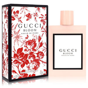 Gucci Bloom Gocce Di Fiori Eau De Toilette Spray By Gucci for Women 3.3 oz