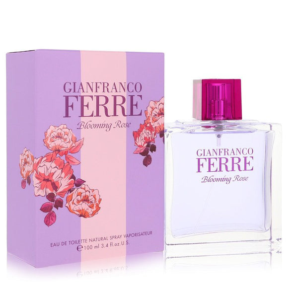 Gianfranco Ferre Blooming Rose Eau De Toilette Spray By Gianfranco Ferre for Women 3.4 oz
