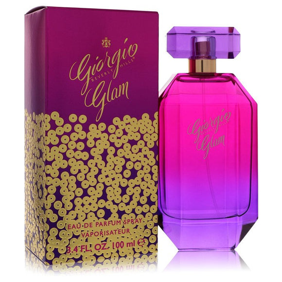 Giorgio Glam Eau De Parfum Spray By Giorgio Beverly Hills for Women 3.4 oz