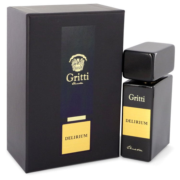 Gritti Delirium Eau De Parfum Spray (Unisex) By Gritti for Women 3.4 oz