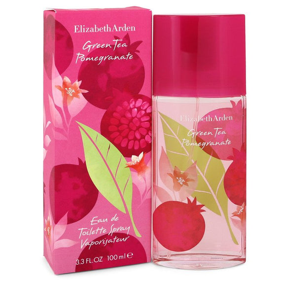 Green Tea Pomegranate Eau De Toilette Spray By Elizabeth Arden for Women 3.3 oz