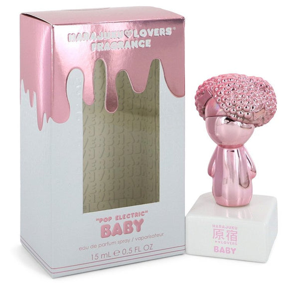 Harajuku Lovers Pop Electric Baby Eau De Parfum Spray By Gwen Stefani for Women 0.5 oz