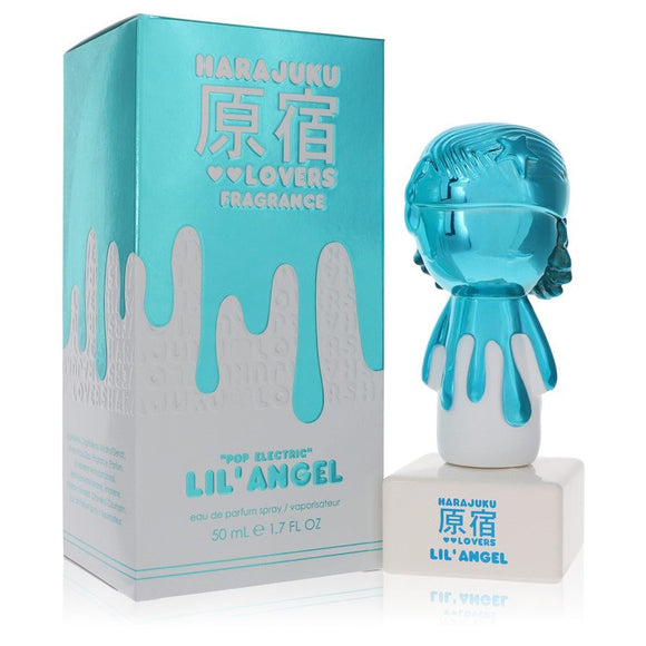 Harajuku Lovers Pop Electric Lil' Angel Eau De Parfum Spray By Gwen Stefani for Women 1.7 oz