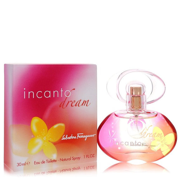 Incanto Dream Perfume By Salvatore Ferragamo Eau De Toilette Spray for Women 1 oz