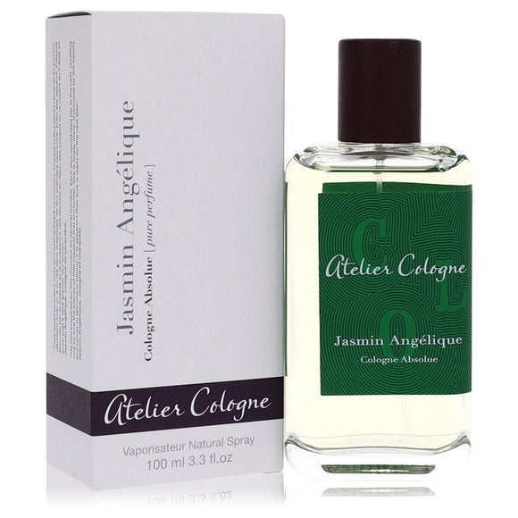 Jasmin Angelique Pure Perfume Spray (Unisex) By Atelier Cologne for Men 3.3 oz