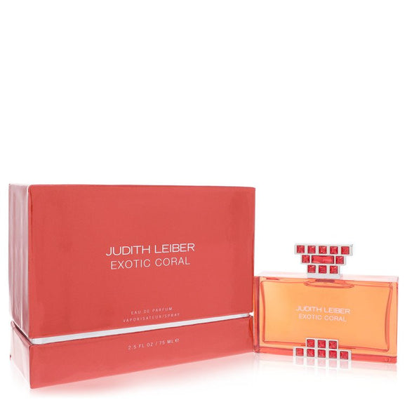 Judith Leiber Exotic Coral Eau De Parfum Spray By Judith Leiber for Women 2.5 oz