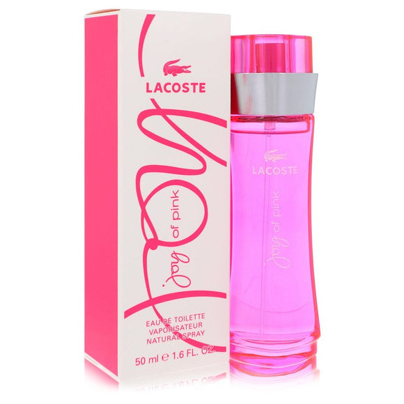 Joy Of Pink Eau De Toilette Spray By Lacoste for Women 1.7 oz