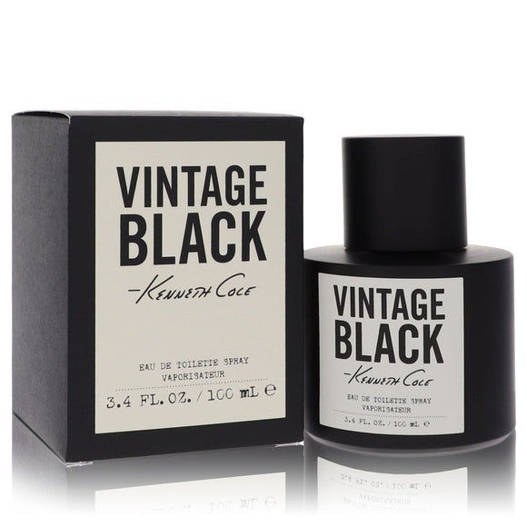 Kenneth Cole Vintage Black Eau De Toilette Spray By Kenneth Cole for Men 3.4 oz