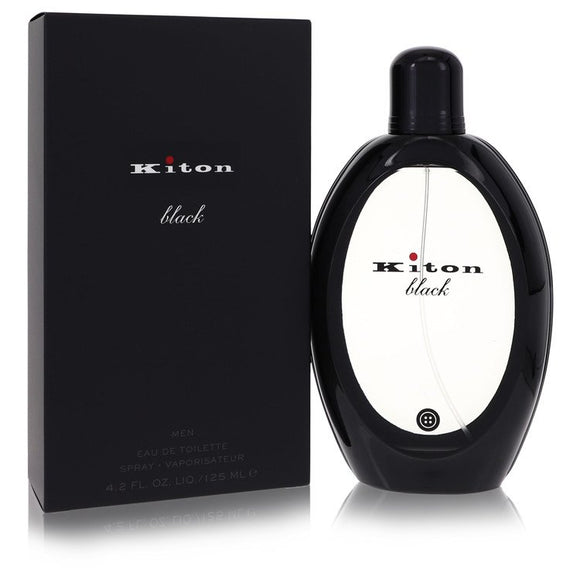 Kiton Black Eau De Toilette Spray By Kiton for Men 4.2 oz