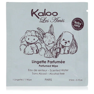 Kaloo Les Amis Pefumed Wipes By Kaloo for Men 0.1 oz