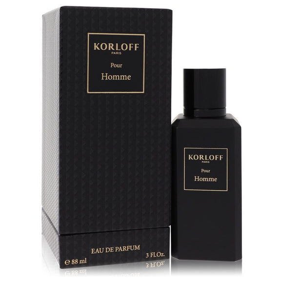 Korloff Pour Homme Eau De Parfum Spray By Korloff for Men 3 oz