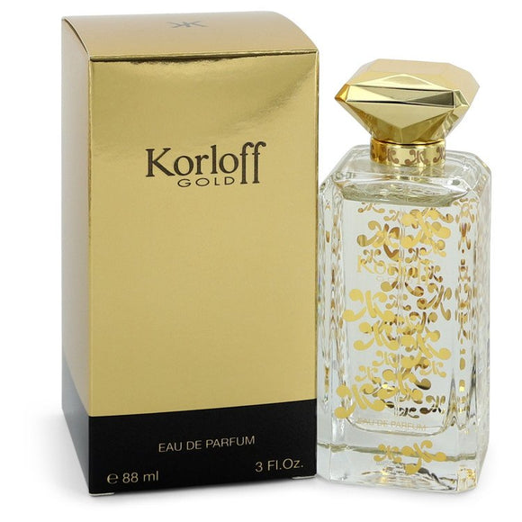 Korloff Gold Eau De Parfum Spray By Korloff for Women 3 oz
