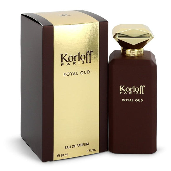 Korloff Royal Oud Eau De Parfum Spray (Unisex) By Korloff for Women 3 oz