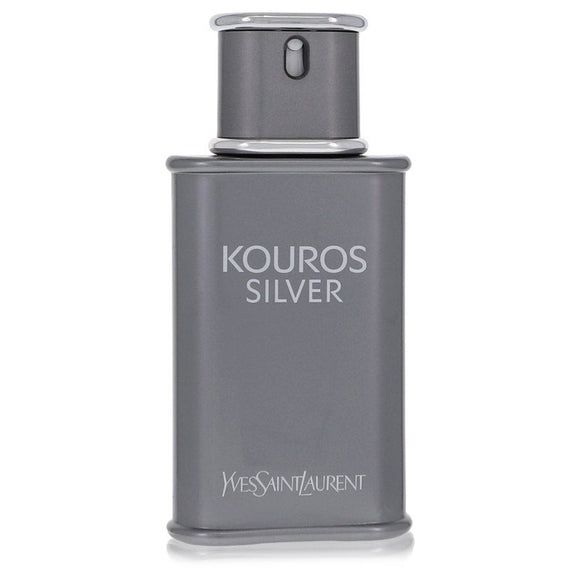 Kouros Silver Eau De Toilette Spray (Tester) By Yves Saint Laurent for Men 3.4 oz