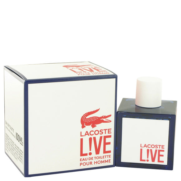 Lacoste Live Eau De Toilette Spray By Lacoste for Men 3.4 oz