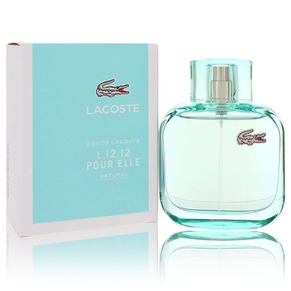 Lacoste Eau De Lacoste L.12.12 Natural Eau De Toilette Spray By Lacoste for Women 3 oz