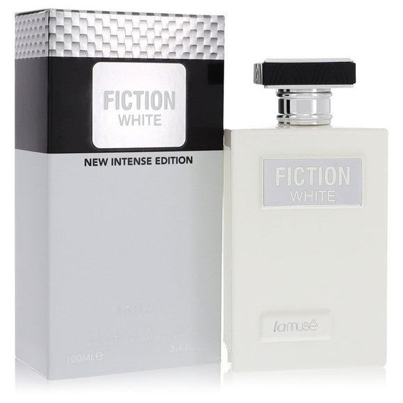 La Muse Fiction White Eau De Parfum Spray (New Intense Edition) By La Muse for Women 3.4 oz
