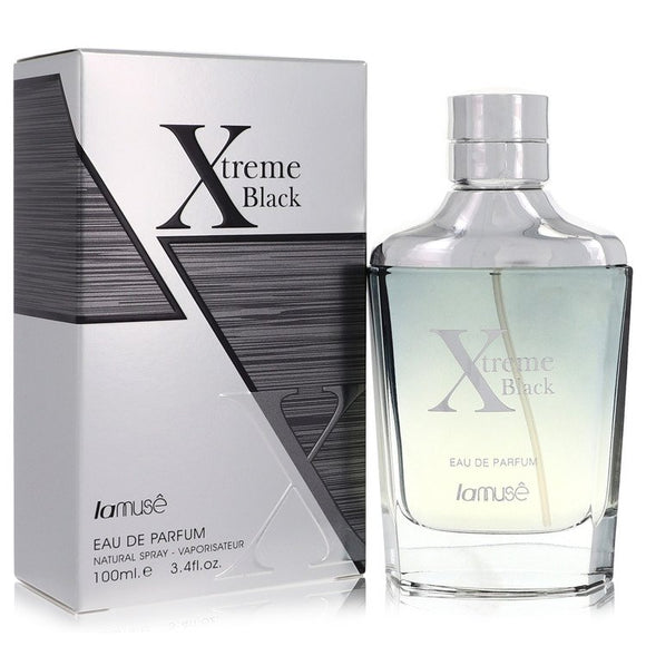La Muse Xtreme Black Eau De Parfum Spray By La Muse for Men 3.4 oz