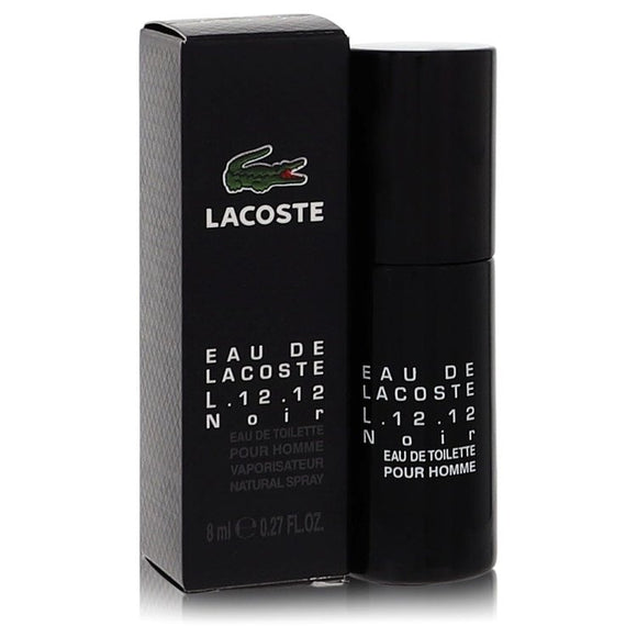 Lacoste Eau De Lacoste L.12.12 Noir Mini EDT Spray By Lacoste for Men 0.27 oz