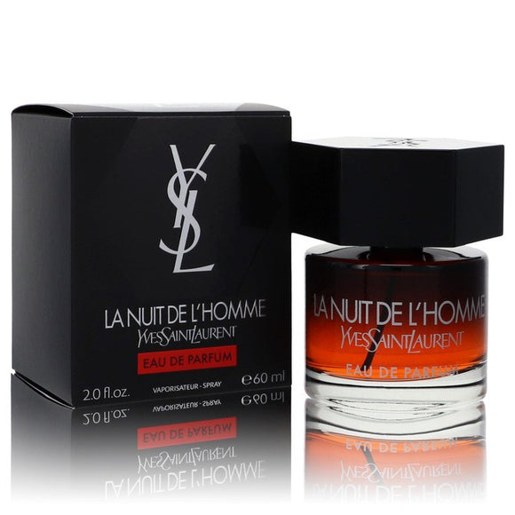 La Nuit De L'homme Eau De Parfum Spray By Yves Saint Laurent for Men 2 oz