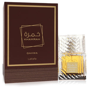 Lattafa Khamrah Qahwa Cologne By Lattafa Eau De Parfum Spray (Unisex) for Men 3.4 oz