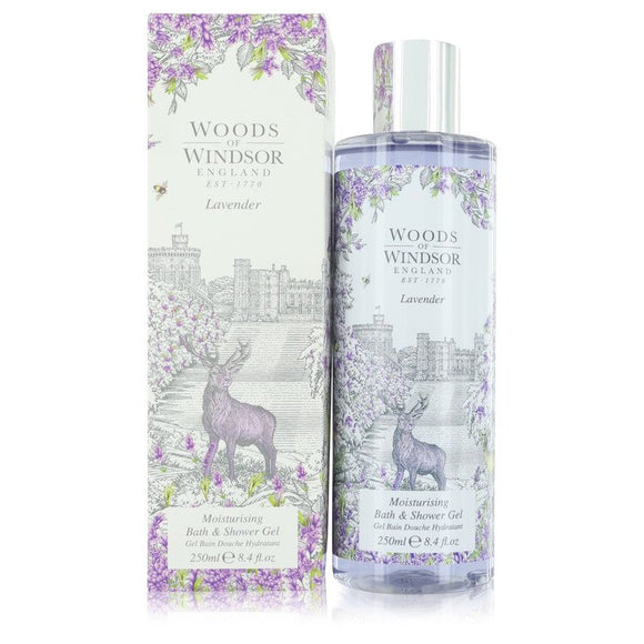 Lavender Shower Gel By Woods of Windsor for Women 8.4 oz