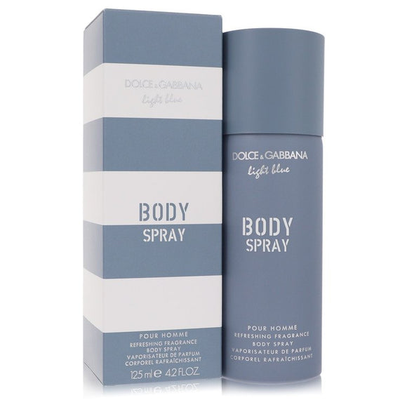 Light Blue Body Spray By Dolce & Gabbana for Men 4.2 oz