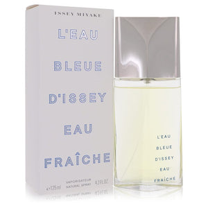 L'eau Bleue D'issey Pour Homme Eau De Fraiche Toilette Spray By Issey Miyake for Men 4 oz