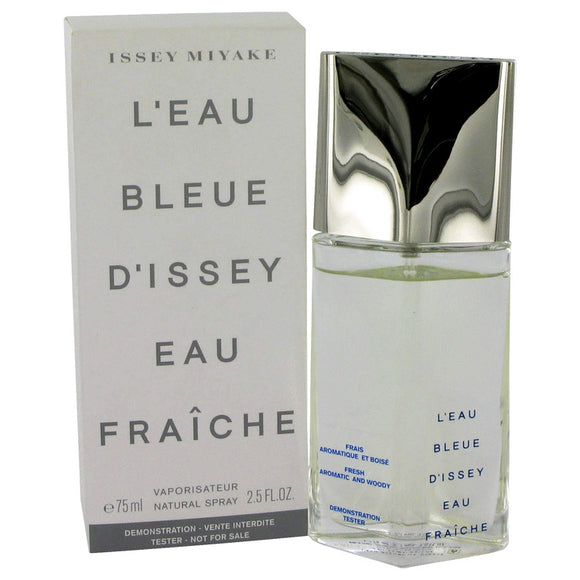 L'eau Bleue D'issey Pour Homme Eau De Fraiche Toilette Spray (Tester) By Issey Miyake for Men 2.5 oz