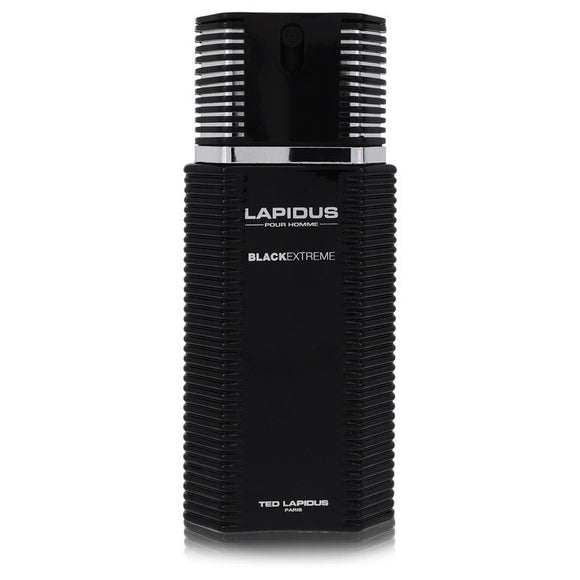 Lapidus Black Extreme Eau De Toilette Spray (Tester) By Ted Lapidus for Men 3.4 oz