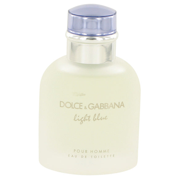 Light Blue Eau De Toilette Spray (unboxed) By Dolce & Gabbana for Men 2.5 oz