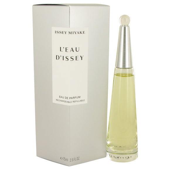 L'eau D'issey (issey Miyake) Eau De Parfum Refillable Spray By Issey Miyake for Women 2.5 oz